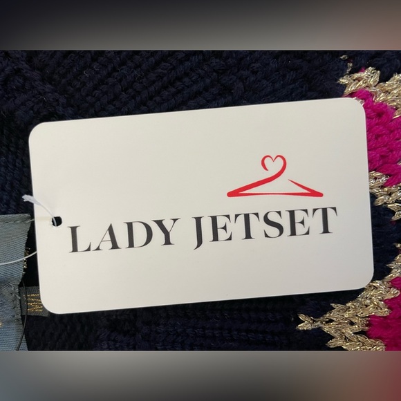 WYSE London Holly Fairisle Knit Merino Wool Sweater, Women’s Size M/L - Picture 7 of 10